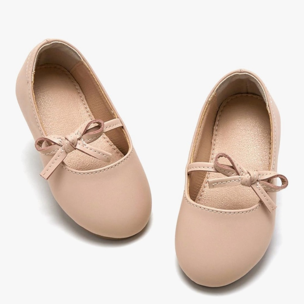 Charming Tan Dress Shoes for Kids